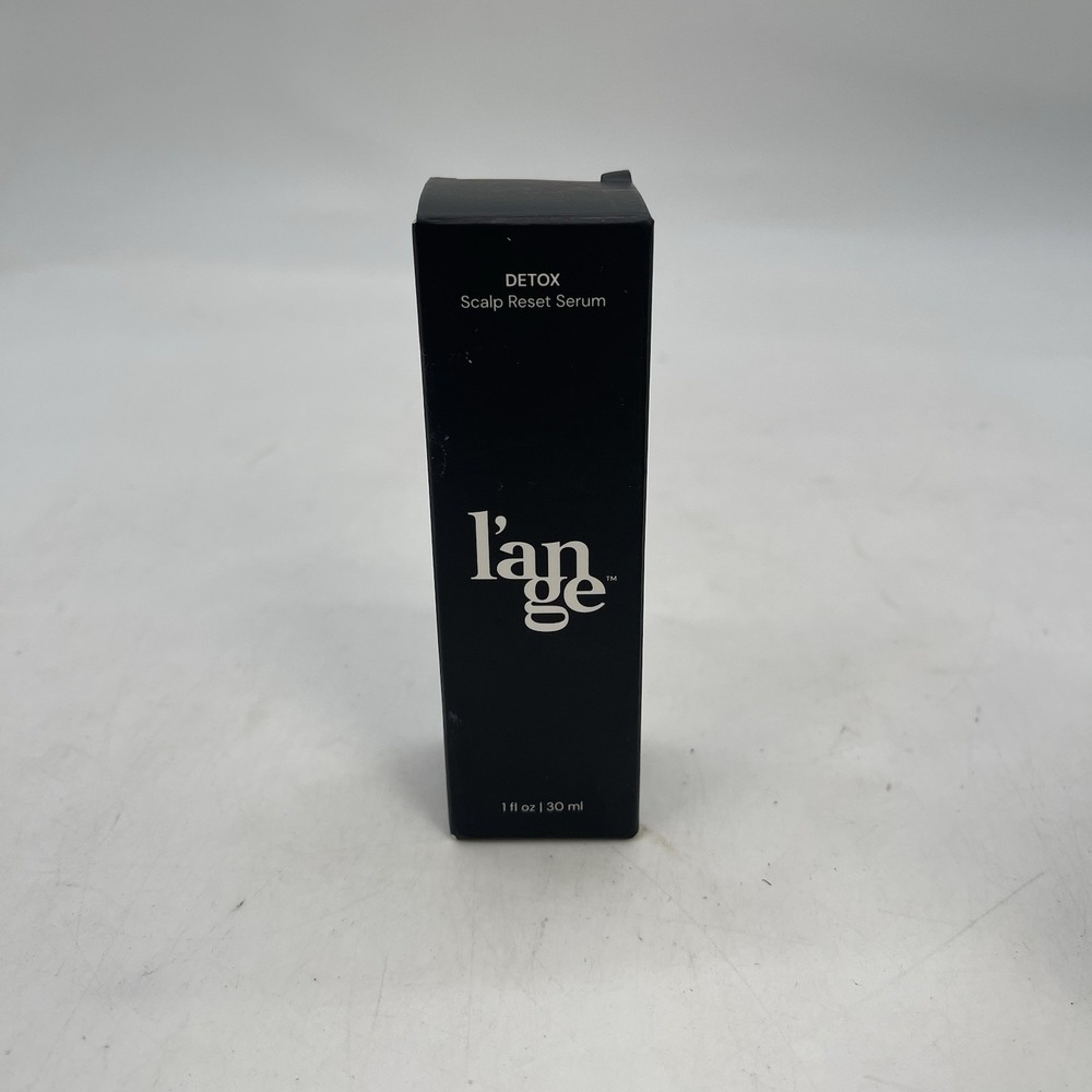 l'ange Detox Scalp Reset Serum w/ Charcoal Promotes Hair/ Scalp Health 1 oz NEW